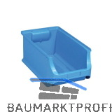 ALLIT Sichtlagerkasten Gr��e 4 Farbe blau 355 x 205 x 150 mm