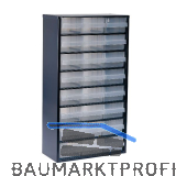 RAACO Schubladenmagazin 1224-02 mit 24 Schubladen 552 x 306 x 150 mm