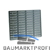 RAACO Wandpaneel BWP 520 x 440 mm mit 48 Schlitzen