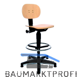 TOPSTAR Drehstuhl Tec11 Gleiter, Fu�ring