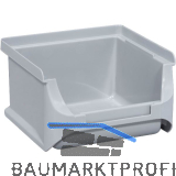 ALLIT Sichtlagerkasten Gr��e 1 grau 102 x 100 x 60 mm