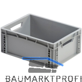 Eurokasten in grau geschlossen 400 x 300 x 170 mm