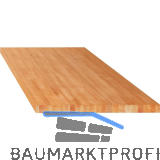 LISTA Buchenplatte 2500x800x50mm