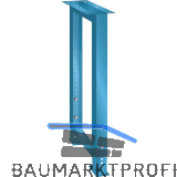 LISTA Werkbankfu� 80x725x700-1050mm RAL5012