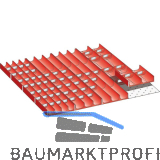 LISTA Einteilungsmaterial Muldensatz 36E x 36E f�r Fronth�he 50-200 mm