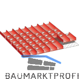 LISTA Einteilungsmaterial Muldensatz 36E x 36E f�r Fronth�he 50-200 mm