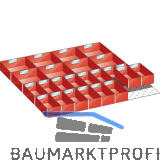 LISTA Einteilungsmaterial Einsatzk�sten 36E x 36E f�r Fronth�he 75 mm 24-tlg.