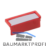 LISTA Beschriftungsreiter f�r Einsatzk�sten 47 x 12 mm Inhalt 20 St�ck