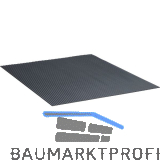LISTA Rillenmatte 27x27E 559x567x3mm schwarz