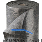 Abdeckvlies 50 x 1 m grau