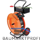 Packset kompl. Spanner, Abrollwagen, Verschlussh�lsen, Polypropylenband schwarz