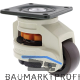 WAGNER Schwerlast-Lenkrolle RO 0050 Kunstoff-Rad anthrazit 50 mm 250 kg