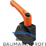 BLUM Schwenkanschlag schmal mit Klemmhebel, links
