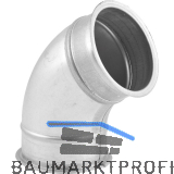 SCHUKO Rohrbogen 60 Grad, Durchmesser 100 mm