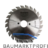 GUHDO HW-Ritzkreiss�geblatt f�r MARTIN 2 Achsen 120x2,8-3,6x22 mm Z2x12 V/FZ