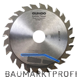 GUHDO HW-Ritzkreiss�geblatt f�r SCM 120x3,2-3,9x20 mm Z24 K/FZ