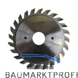 GUHDO HW-Ritzkreiss�geblatt f�r diverse Maschinen 100x2,8-3,6x20 mm Z2x12 V/FZ