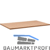 BECK Lochrasterplatte Buche-Multiplex, 1250 x 800 x 30 mm