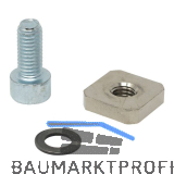 SI-TEC Gleitstein mit Schrauben zu Anschlagplatte