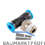 Pneumatik T-Einschraubanschluss, Durchmesser DM 4 mm, 1/8"