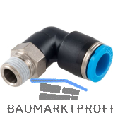 Pneumatik Winkeleinschraubanschluss, Durchmesser DM 8 mm, 1/8"