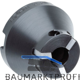 R�HM Mitnehmer-Scheibe mit 4-seitig verw. HM-Platten, Rechtsl., 32H