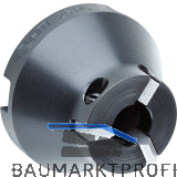 R�HM Mitnehmer-Scheibe mit 4-seitig verw. HM-Platten, Rechts- und. Linksl., 25H