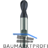 MAYKESTAG Langlochfr�ser mit Radius HSS-ECo8 ALUNIT 4,0 mm kurz Zweischneider