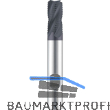 MAYKESTAG VHM-Schruppfr�ser 30� ALUNIT lang, DIN 6527 L, 10,0 mm