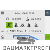 ALZMETALL Technologierechner im Display