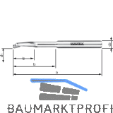 MAWEX Bohrnutenfr�ser HSS einschneidig spiralig hinterschliffen, 8x14/54x80 mm