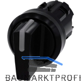 SIEMENS Knebelsch. I-O-II, verrastend, beleucht. - 3SU1002-2BL10-0AA0