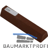 BAO Hartwachsstange - einzeln, Nu�baum mittel /208