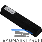 BAO Hartwachsstange - einzeln, Schwarz RAL9005 / 600