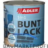 ADLER - 5in1 - Buntlack matt RAL 9005 Tiefschwarz 125 ml