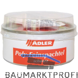 ADLER Poly-Feinspachtel schwarz 1kg