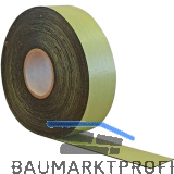 WOLFI Nageldichtband Dual Bitumen 80 mm / 25 Meter