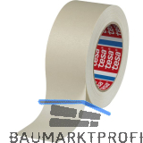 TESA Flachkreppklebeband 4316 beige, 50 mm x 50 Meter, bis 100 �C