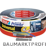 TESA Gewebeband extra Power 50mmX50 Meter, grau
