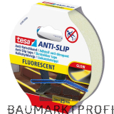 TESA Anti-Rutschband 55580 25mm/ 5m fluoreszierend /neongelb