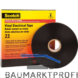 3M Scotch 22 Isolierband 0,25mmx38mmx33m schwarz