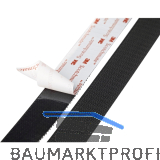 3M SJ 3526 selbstklebendes Hakenband 25mm x 45,7m schwarz