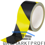 Warnband gelb/schwarz 50mmx33m