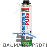 SOUDAL 1K-Pistolen & Montageschaum Soudafoam PURe B1, 500ml, - 20L Ausbeute