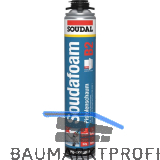 Soudal 1K - Pistolenschaum Gunfoam B2 750ml mit PDR, - 45L Ausbeute