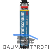 SOUDAL Profi-Pistolenschaum Gun grau 750ml, - 38L Ausbeute