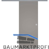 SOLIDO Glasschiebet�r Set BlackShine, Beschl�ge/Muschelgriff silber, 920x2100