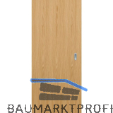 SOLIDO Smart Schiebet�re Bergeiche hell lackiert, 720x2070 mm