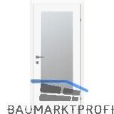 SOLIDO Innent�re Trend RS wei� matt lackiert GL/A Rechts TBA 850/2030 mm