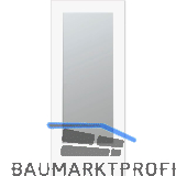 SOLIDO Innent�re Trend Wabe wei� matt lackiert GL/A ungebohrt TBA 850/2030 mm